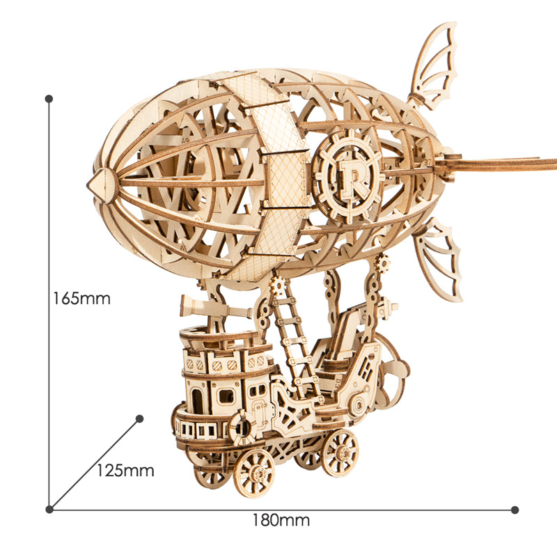 Maquette en bois 3D Rolife Airship
