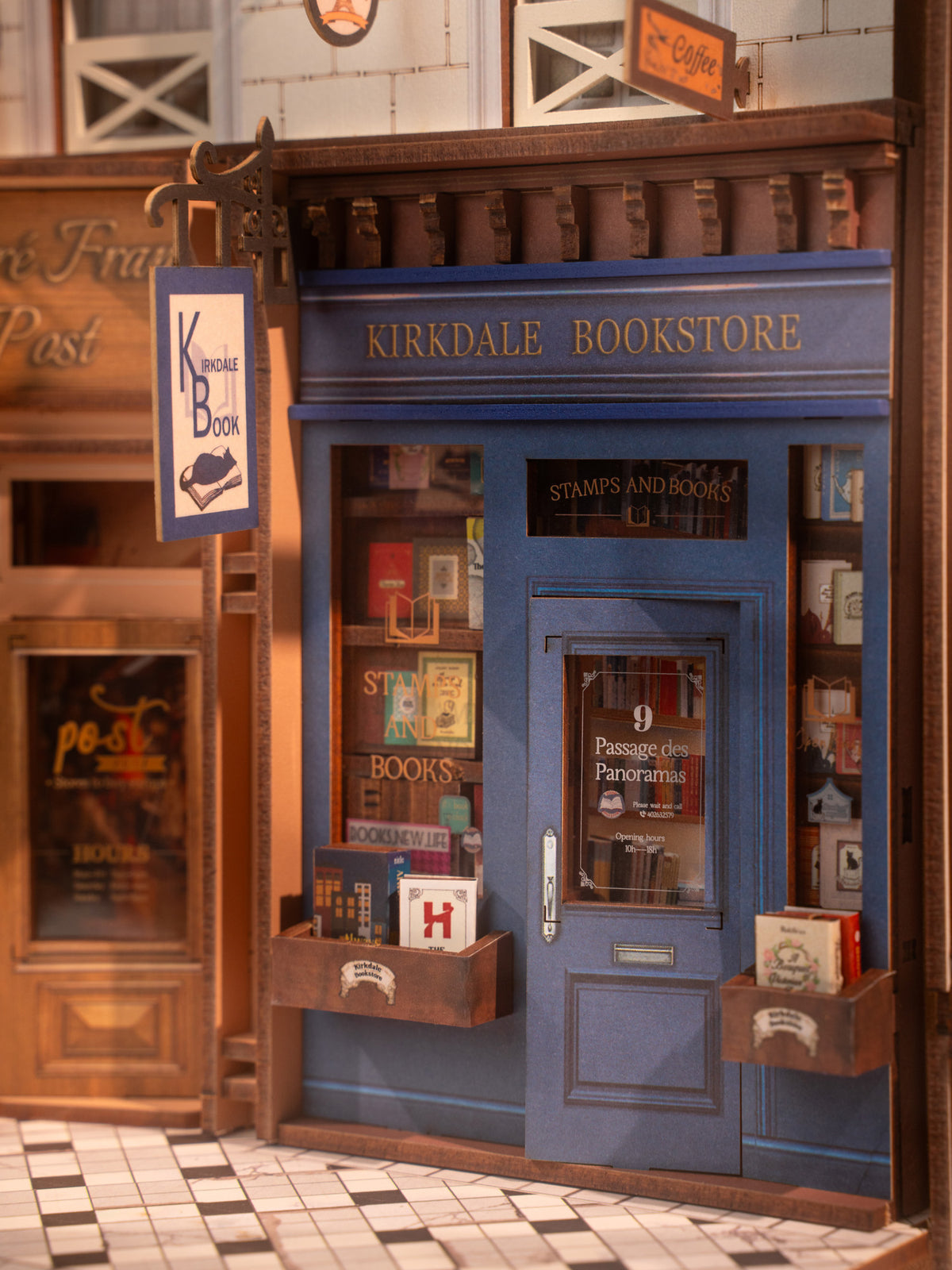 Rolife Arcade Rendez-vous DIY Book Nook