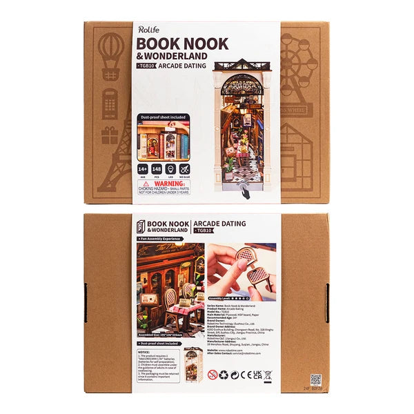 Rolife Arcade Rendez-vous DIY Book Nook