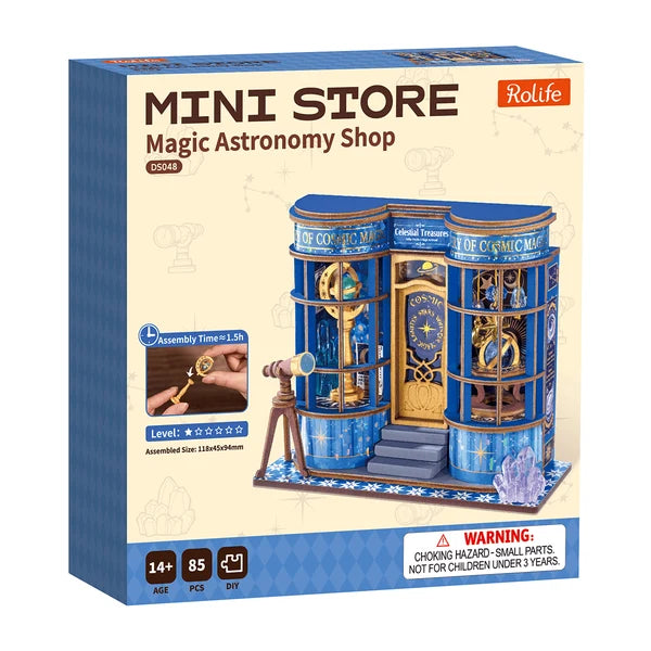Rolife Boutique d'astronomie magique — maison miniature à monter soi-même