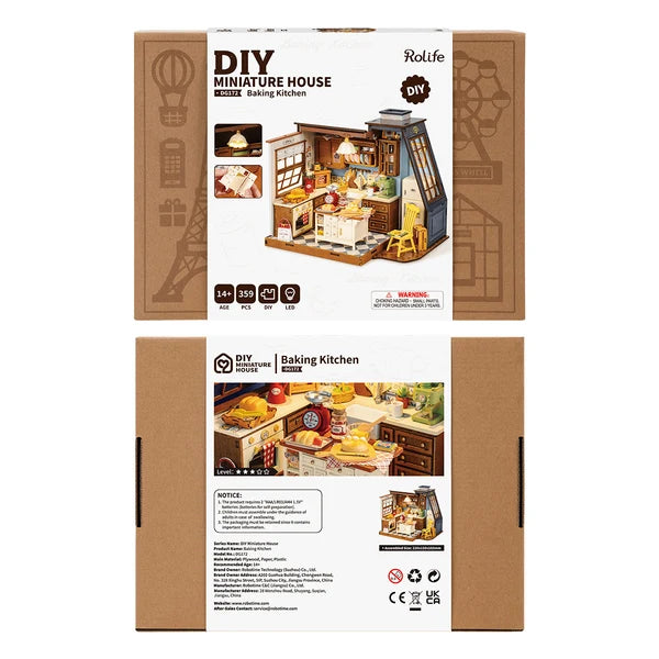 Mini-maison DIY « Baking Kitchen » de Rolife