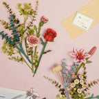 Puzzle 3D Panier de Fleurs en Bois Rowood