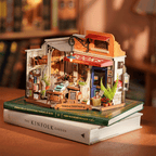 Rolife Coin Librairie Miniature DIY