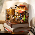 Rolife Coin Librairie Miniature DIY