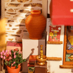 Rolife Coin Librairie Miniature DIY