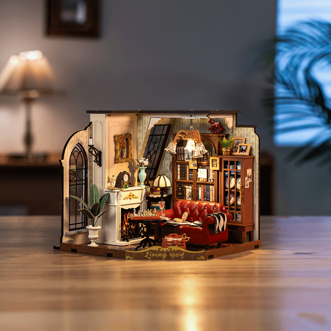Maison miniature à construire soi-même "Le salon de Catherine" de Rolife