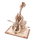 Boîte à Musique Mécanique 3D en Bois ROKR Magic Cello
