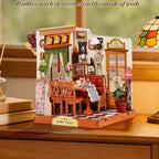 Maison Miniature DIY Bistro des Champs-Élysées Rolife