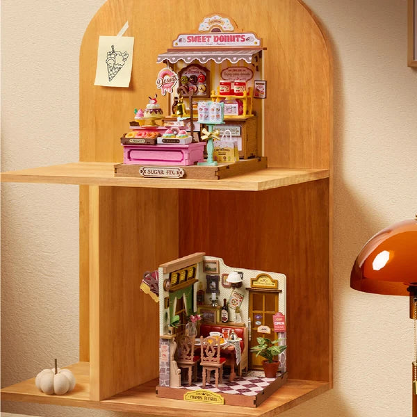 Maison Miniature DIY Bistro des Champs-Élysées Rolife