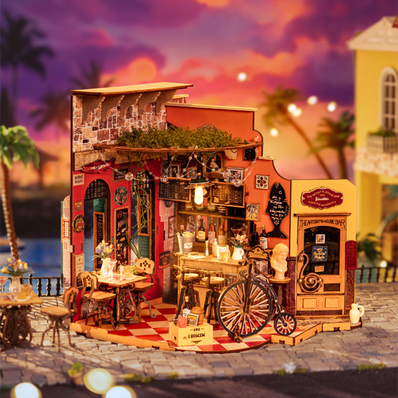 Mini-maison miniature DIY "Cheers Bar & Dining" de Rolife