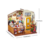 Rolife Cozy Kitchen : maison miniature DIY