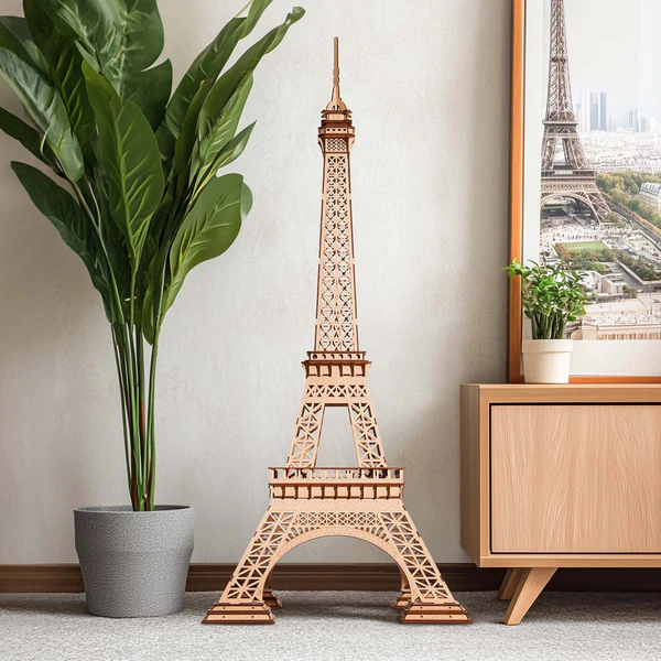 Puzzle en bois 3D La Tour Eiffel Plus Rolife