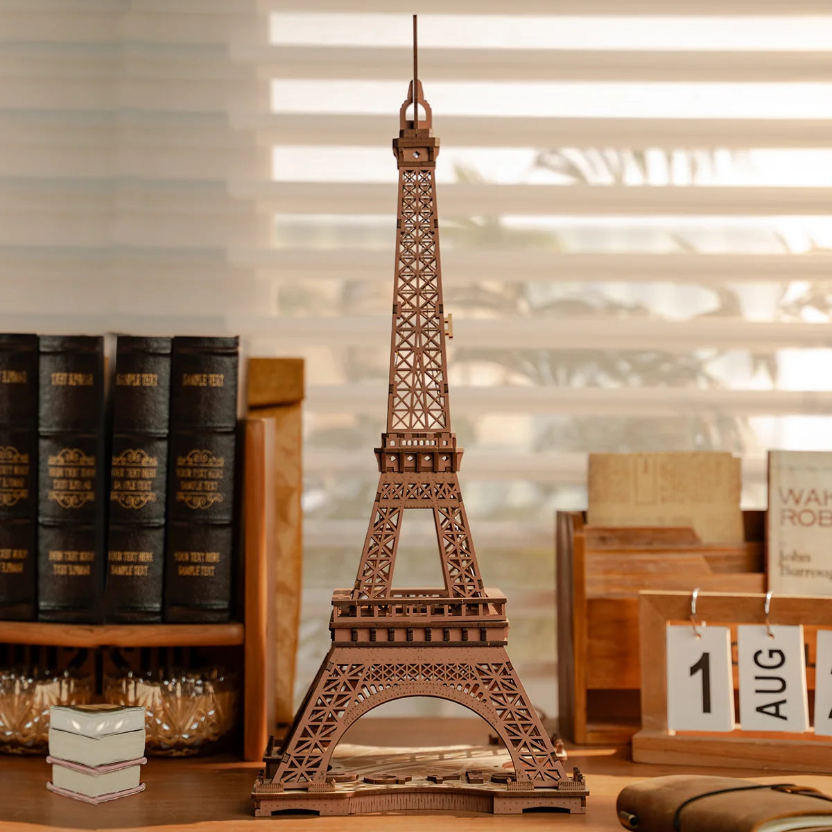 Rolife Tour Eiffel de Nuit Puzzle 3D en Bois
