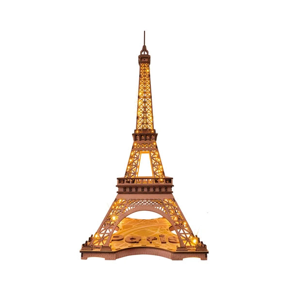 Rolife Tour Eiffel de Nuit Puzzle 3D en Bois