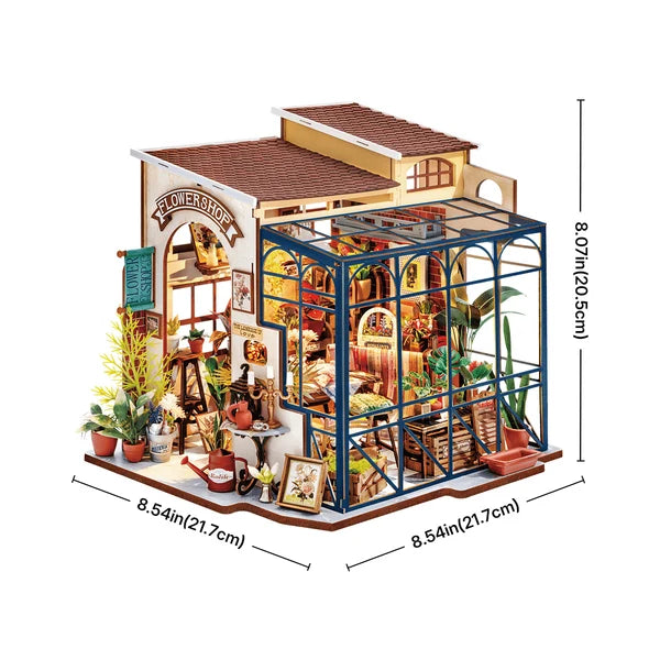 Rolife Emily's Flower Shop, maison miniature