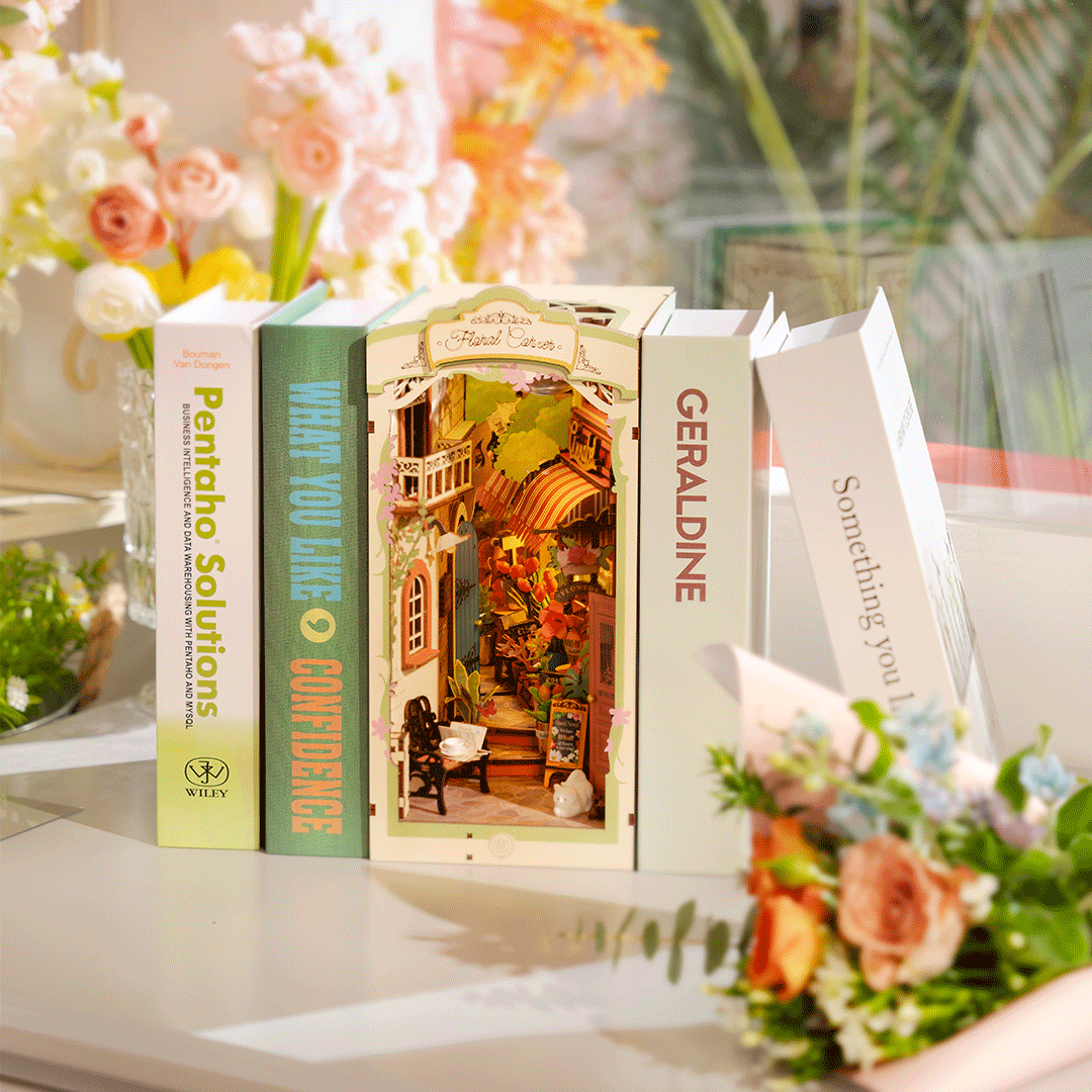 Coin lecture floral à monter soi-même Rolife