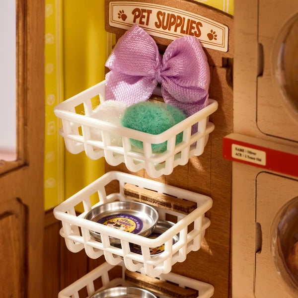 Rolife Fluffy Friends Store – Maison miniature à construire soi-même