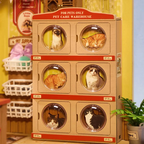 Rolife Fluffy Friends Store – Maison miniature à construire soi-même