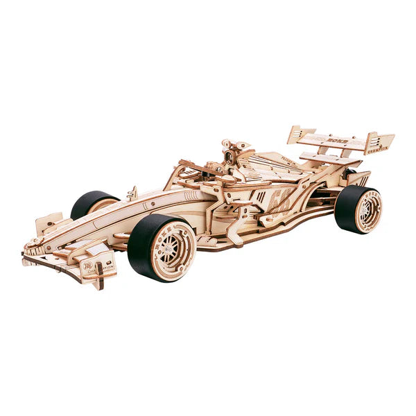 Puzzle 3D en Bois Voiture de Course ROKR