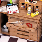 Rolife Garage Atelier Maison Miniature DIY