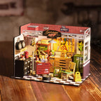 Rolife Garage Atelier Maison Miniature DIY