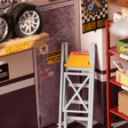 Rolife Garage Atelier Maison Miniature DIY