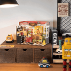 Rolife Garage Atelier Maison Miniature DIY