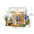 Rolife Dreamy Garden House – Kit de maison miniature à construire soi-même