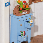 Rolife Dreamy Garden House – Kit de maison miniature à construire soi-même