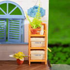 Rolife Dreamy Garden House – Kit de maison miniature à construire soi-même