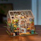 Rolife Dreamy Garden House – Kit de maison miniature à construire soi-même