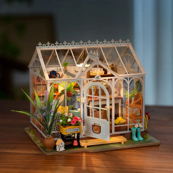 Rolife Dreamy Garden House – Kit de maison miniature à construire soi-même
