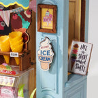 Miniature maison à monter Rolife - Le stand de glaces