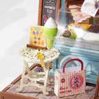 Miniature maison à monter Rolife - Le stand de glaces