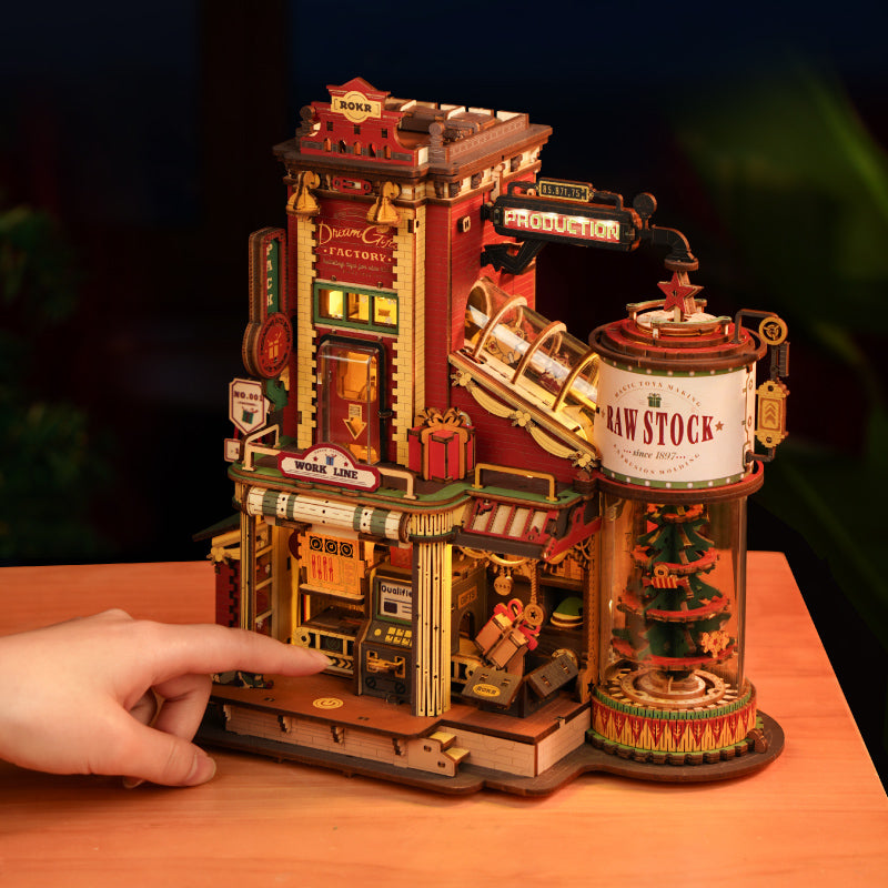 Boîte à Musique en Bois ROKR Dream Gift Factory