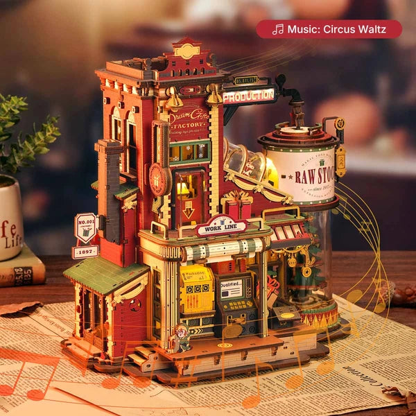 Boîte à Musique en Bois ROKR Dream Gift Factory