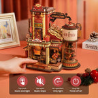 Boîte à Musique en Bois ROKR Dream Gift Factory