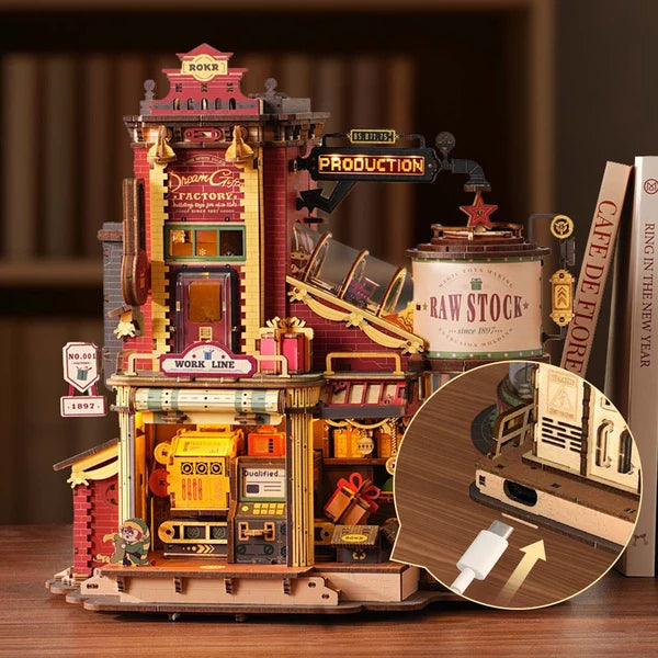 Boîte à Musique en Bois ROKR Dream Gift Factory