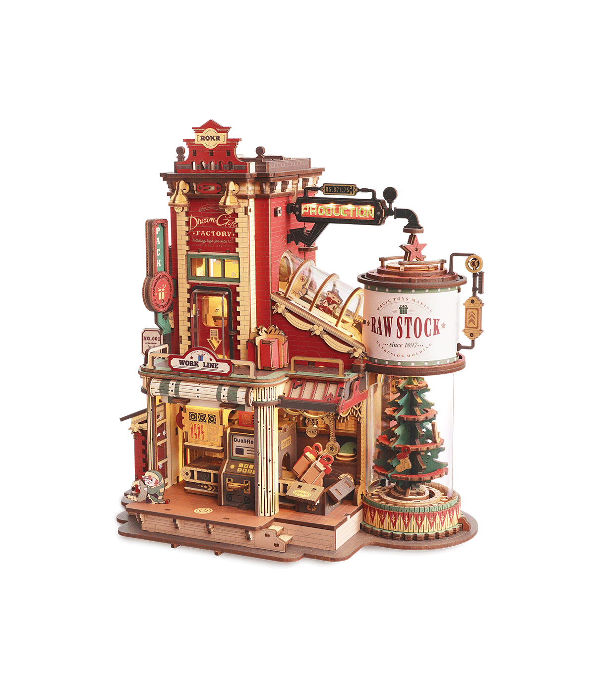 Boîte à Musique en Bois ROKR Dream Gift Factory