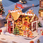 Rolife Maison en Pain d'Épices Miniature à Construire Soi-Même