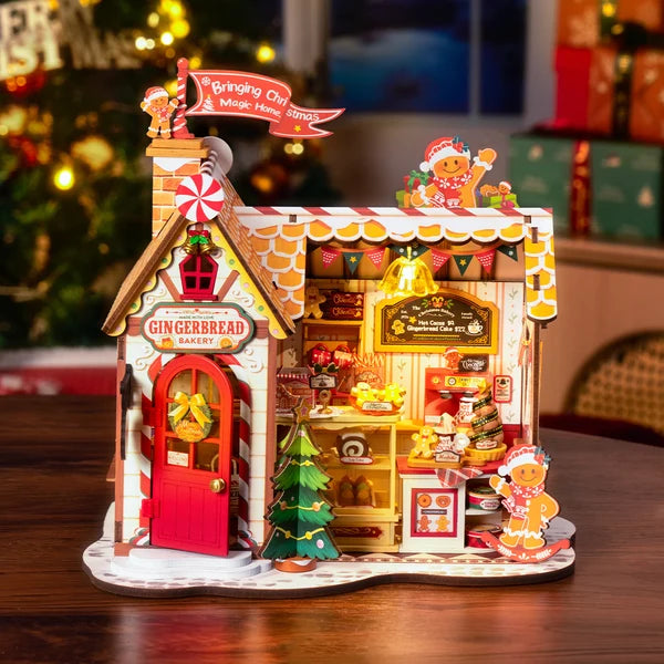 Rolife Maison en Pain d'Épices Miniature à Construire Soi-Même