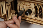 ROKR Gramophone Classique - Puzzle 3D en Bois (Version Électrique)