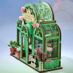 Rolife Green Fountain Garden - Maison miniature DIY