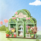 Rolife Green Fountain Garden - Maison miniature DIY