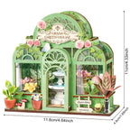 Rolife Green Fountain Garden - Maison miniature DIY