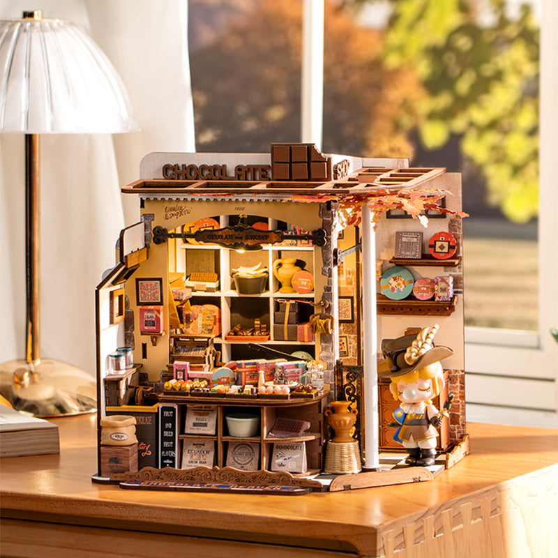Rolife Henry's Chocolate : maison miniature à monter soi-même