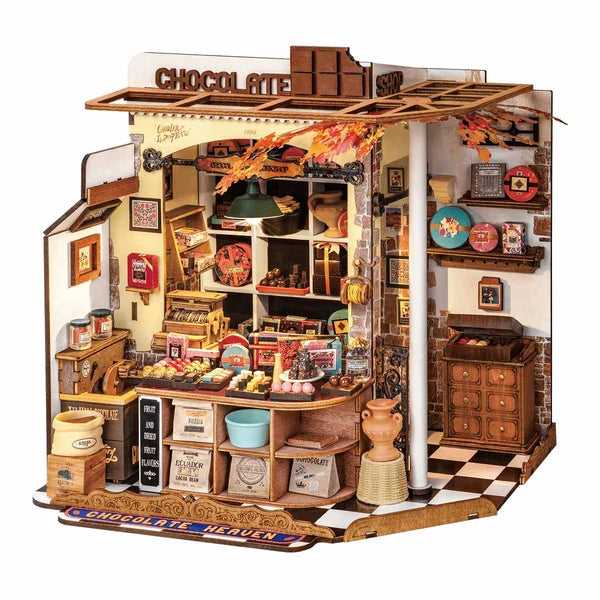 Rolife Henry's Chocolate : maison miniature à monter soi-même