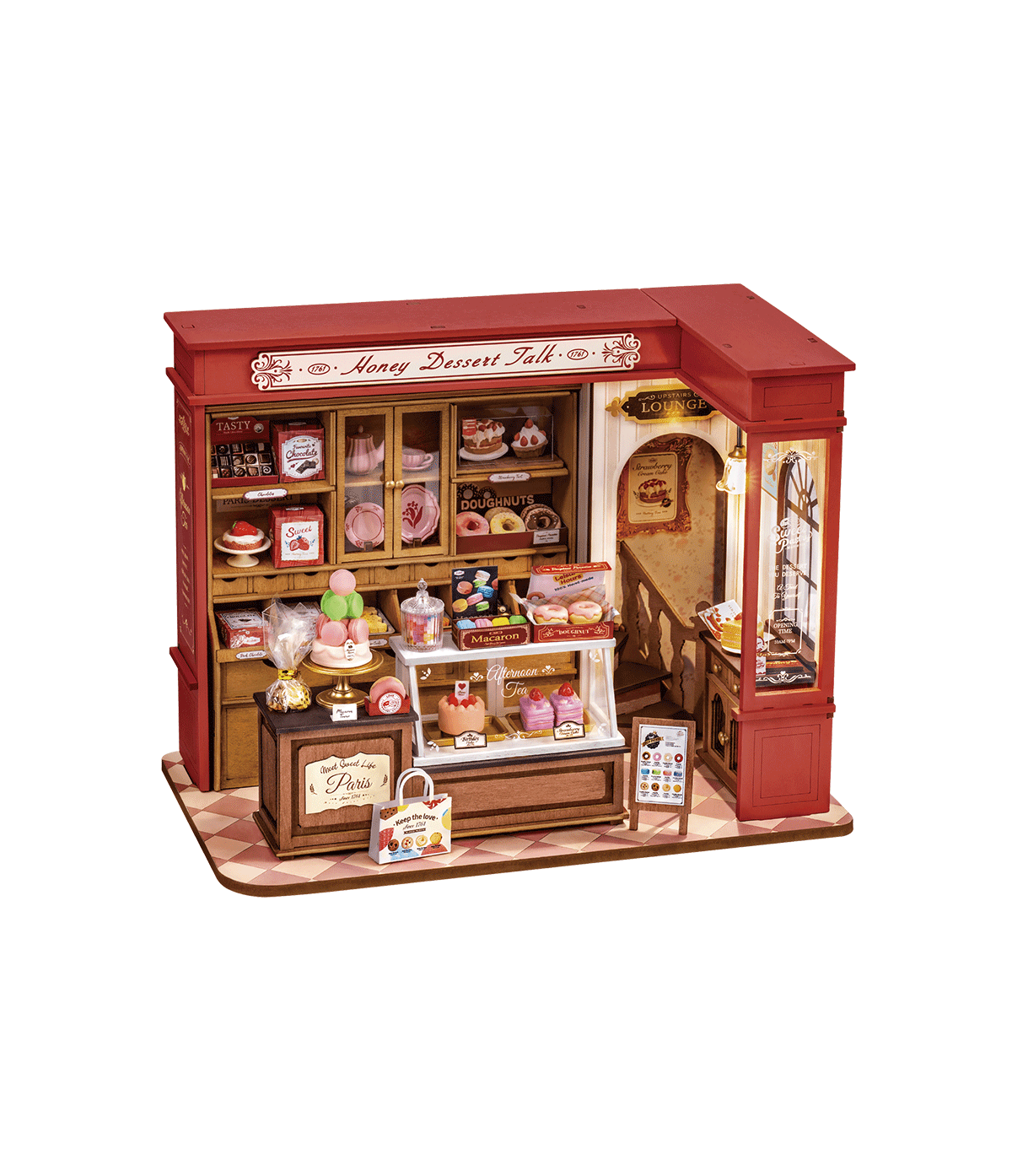 Rolife Honey Dessert Talk Maison Miniature à Construire Soi-même