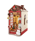 Rolife Boîte à Livre Scène d'Intérieur de Noël