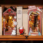 Rolife Boîte à Livre Scène d'Intérieur de Noël